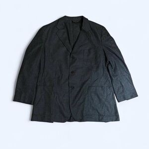 Loro Piana Charcoal Checkered Jacket